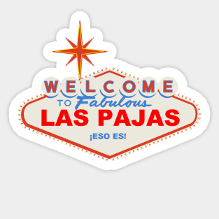 Viva Las Pajas Sticker